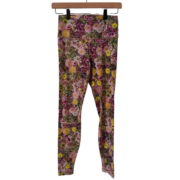 Lululemon Wunder Under High-Rise Tight Inflorescent Multi Floral Size 6 - Picture 4 of 10